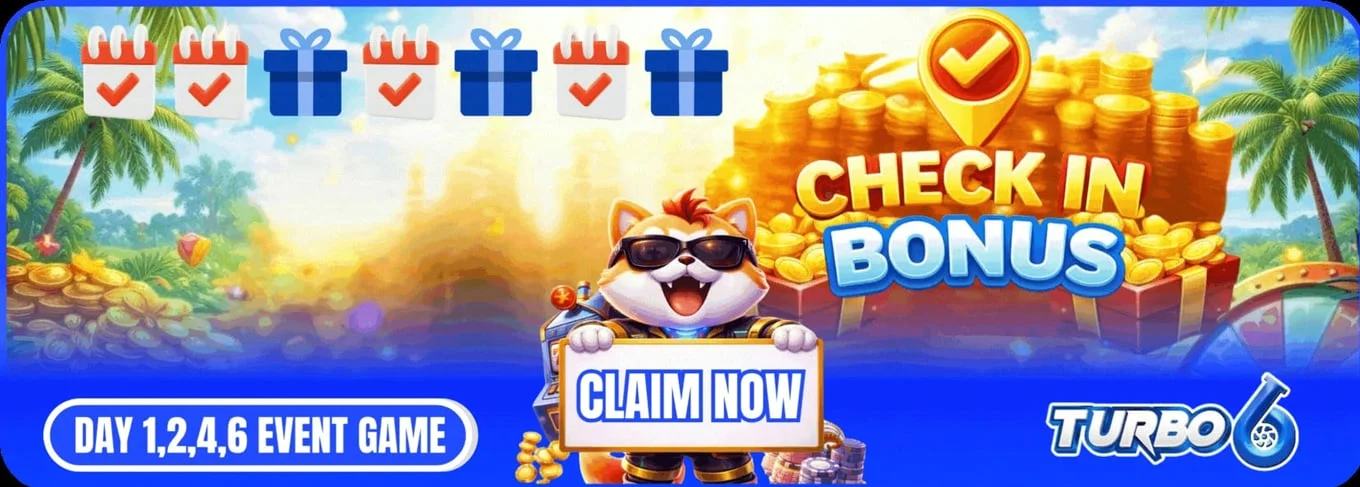 Turbo6 Promo Claim your event game bonus now!