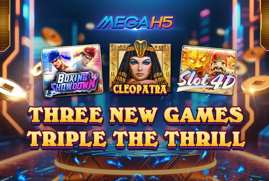 Turbo6 Banner New games triple the thrill.