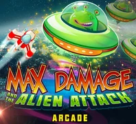 Max Damage and the Alien Attack — game at Turbo6